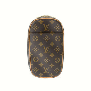 Louis Vuitton Monogram Canvas Pochette Ganju Brown Body Bag